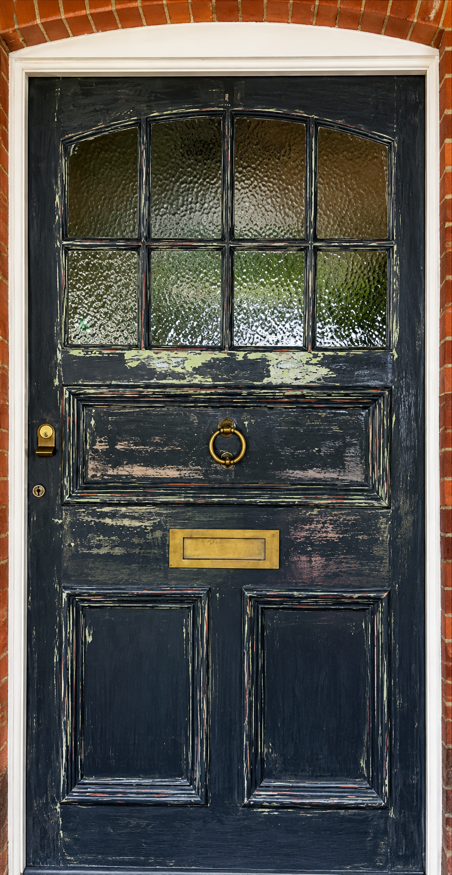 Door before being repainted